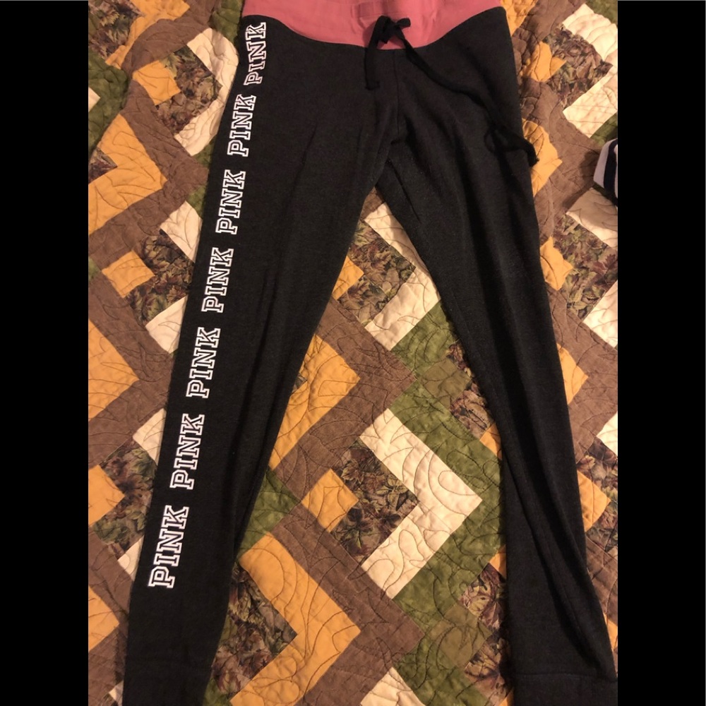 Pink joggers